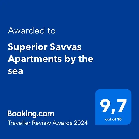 Superior Savvas By The Sea דירה